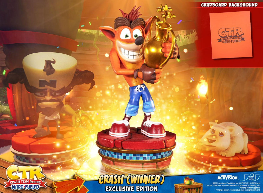 Figurine Crash Bandicoot First 4 Figures – 23 Cm – Édition Standard (boîte Ouverte)