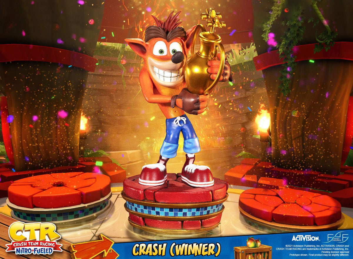 Crash Racing Set Crash Bandicoot – First 4 Figures