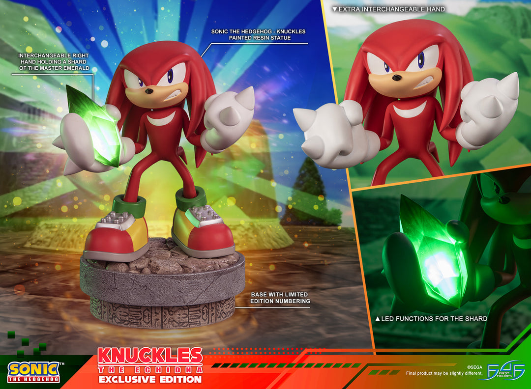 Sonic the Hedgehog - Modern Knuckles - Exclusive Edition – First 4 Figures