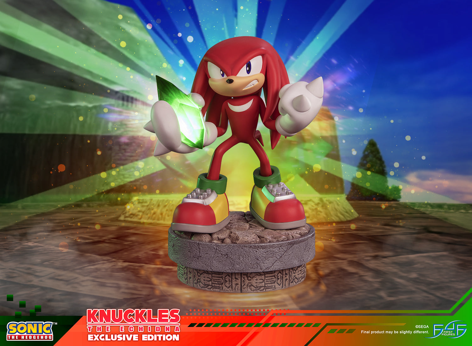 Sonic the Hedgehog - Modern Knuckles - Exclusive Edition – First 4
