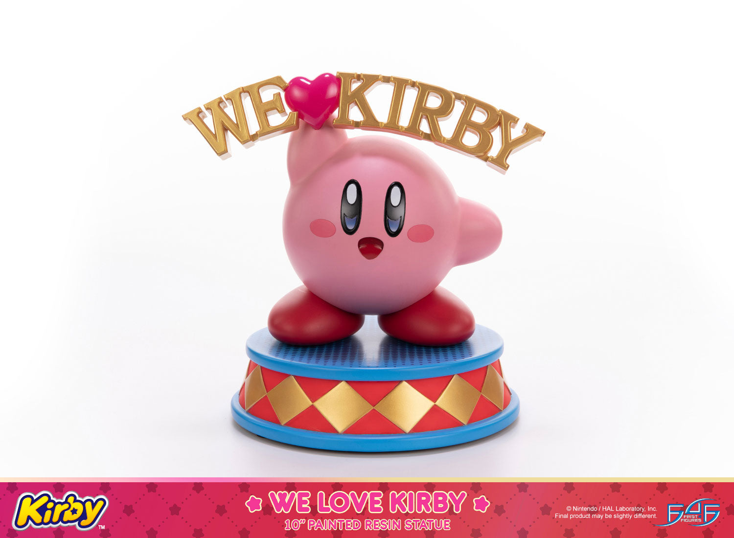 Kirby : We Love Kirby (Resin) – First 4 Figures