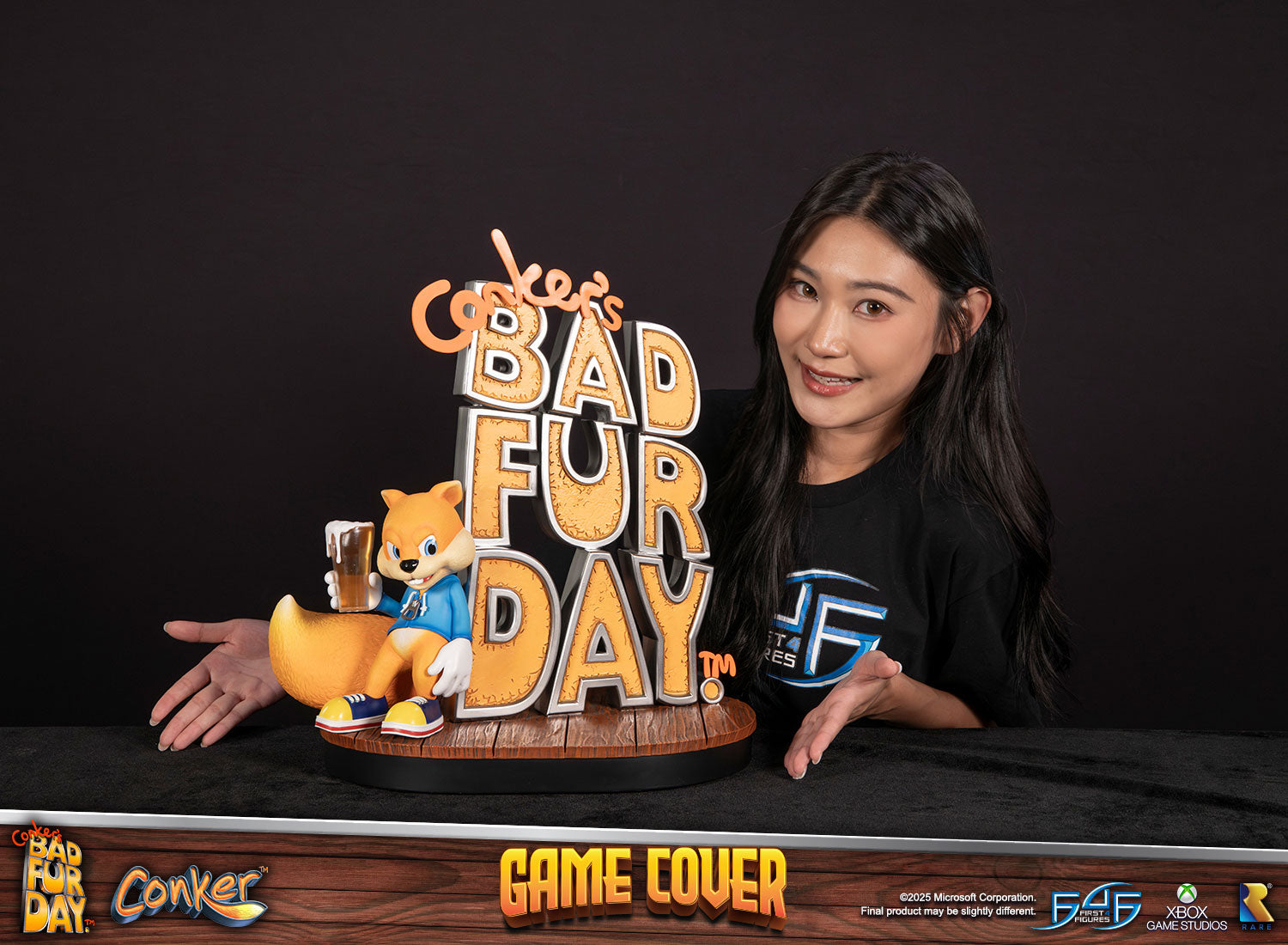 Conker's Bad Fur Day - Game Cover – First 4 Figures