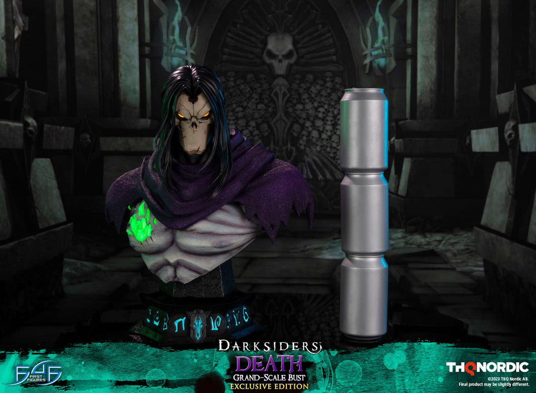 First4Figures – Buste Grandeur Nature Death – Darksiders – Résine – Édition Limitée Numérotée