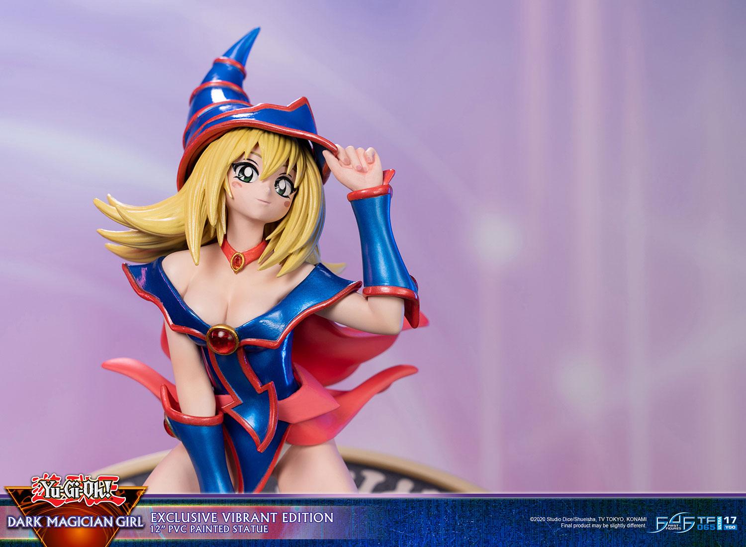 Yu-Gi-Oh! Dark Magician selling Girl