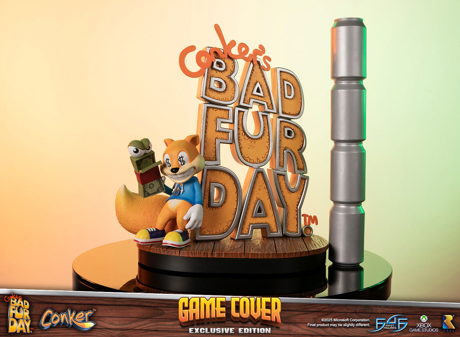 Conker's Bad Fur Day - Game Cover (Exclusive Edition) – First 4
