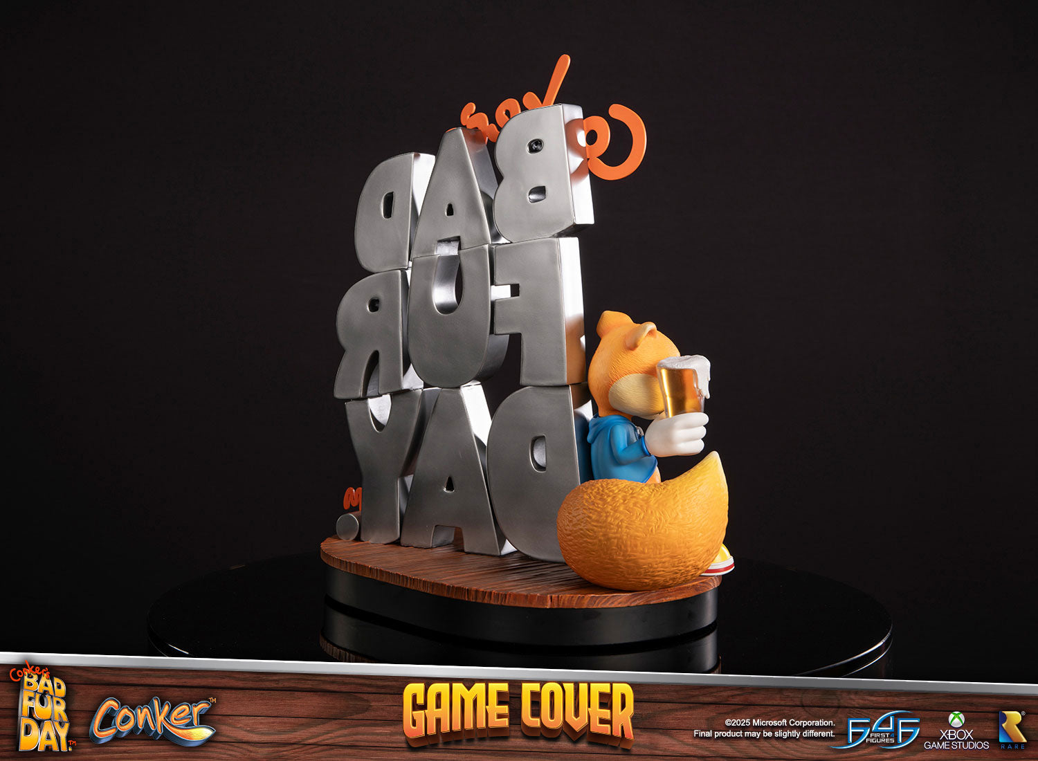 Conker's Bad Fur Day - Game Cover – First 4 Figures