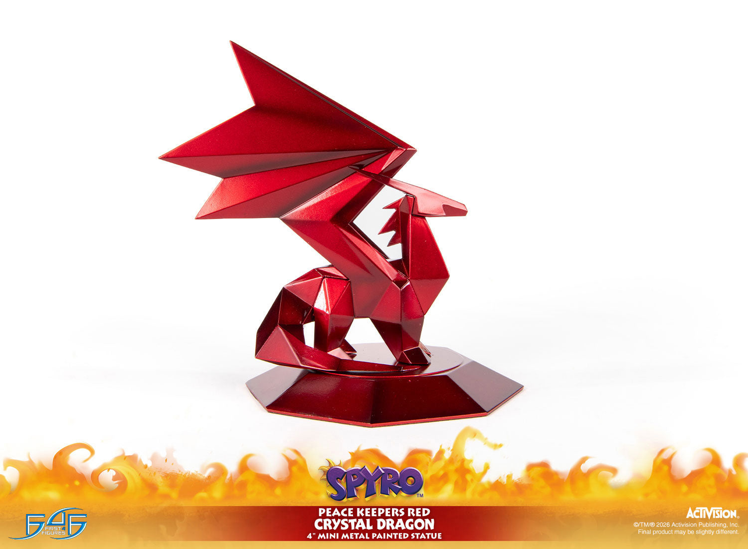 Spyro™ the Dragon – Peace Keepers Red Crystal Dragon – First 4 Figures