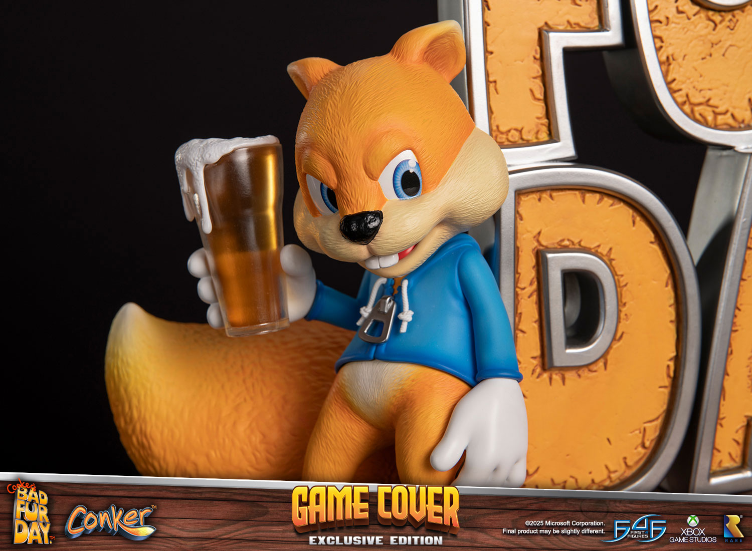 Conker's Bad Fur Day - Game Cover (Exclusive Edition) – First 4