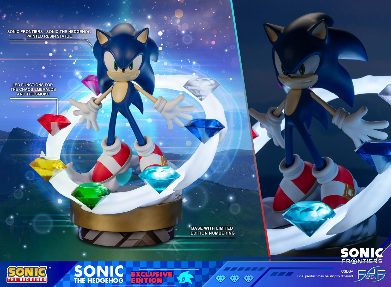 Sonic Frontiers - Sonic the Hedgehog (Exclusive Edition) – First 4