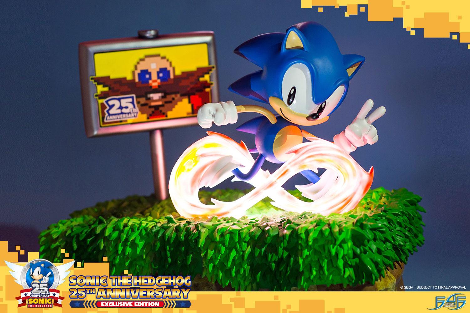 Sonic the Hedgehog 25th Anniversary (Exclusive) – First 4 Figures