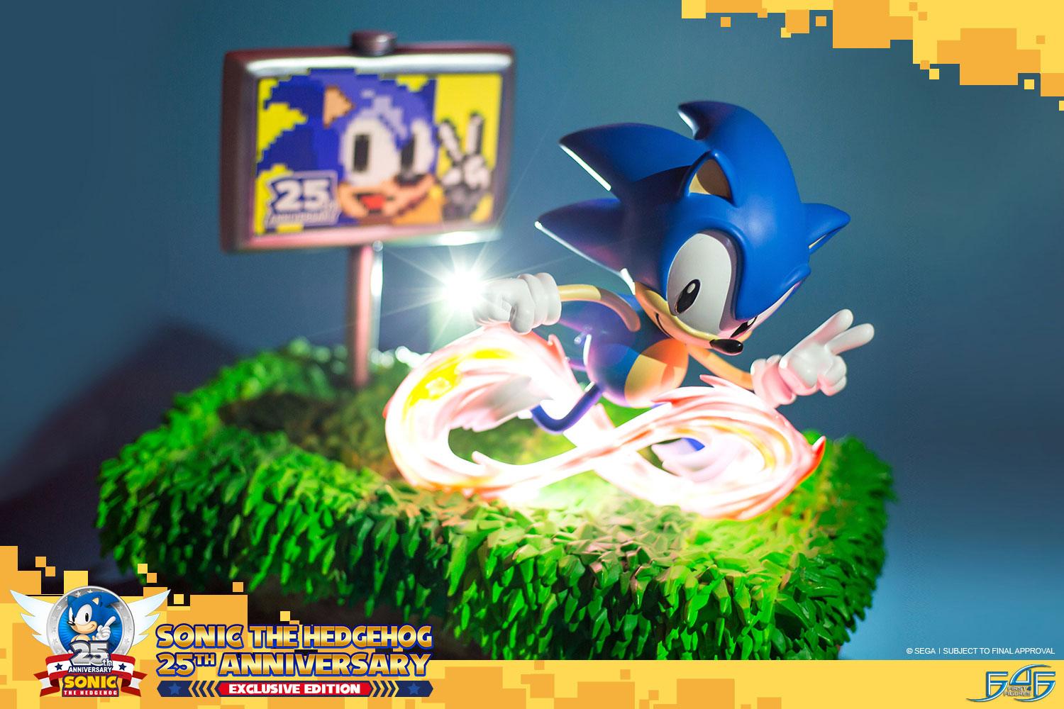 Sonic the Hedgehog 25th Anniversary (Exclusive) – First 4 Figures