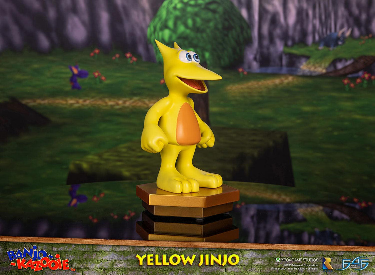 Banjo-Kazooie Yellow Jinjo Plush 6 Official Collector Toy Plushie Figure Statue Banjo-Kazooie Yellow Jinjo Plush 6 Official Collector Toy Plushie Figure Statue