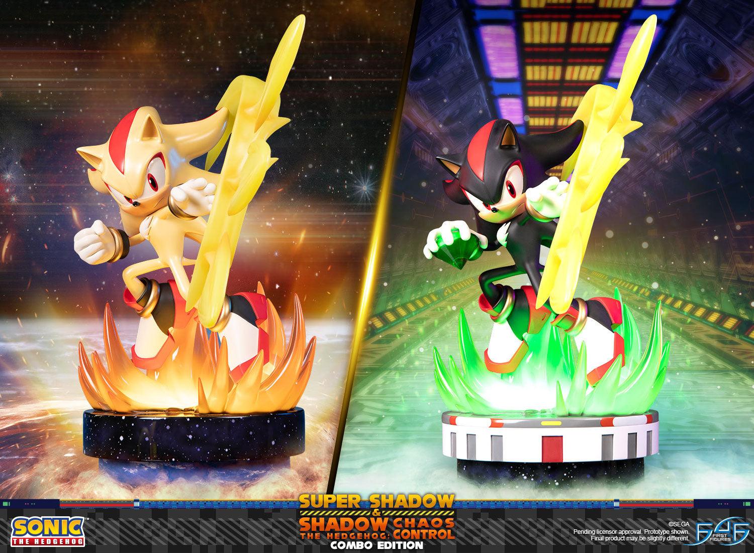 Sonic The Hedgehog Chaos Emerald Enamel Pin – Shadow Golden Series Figure