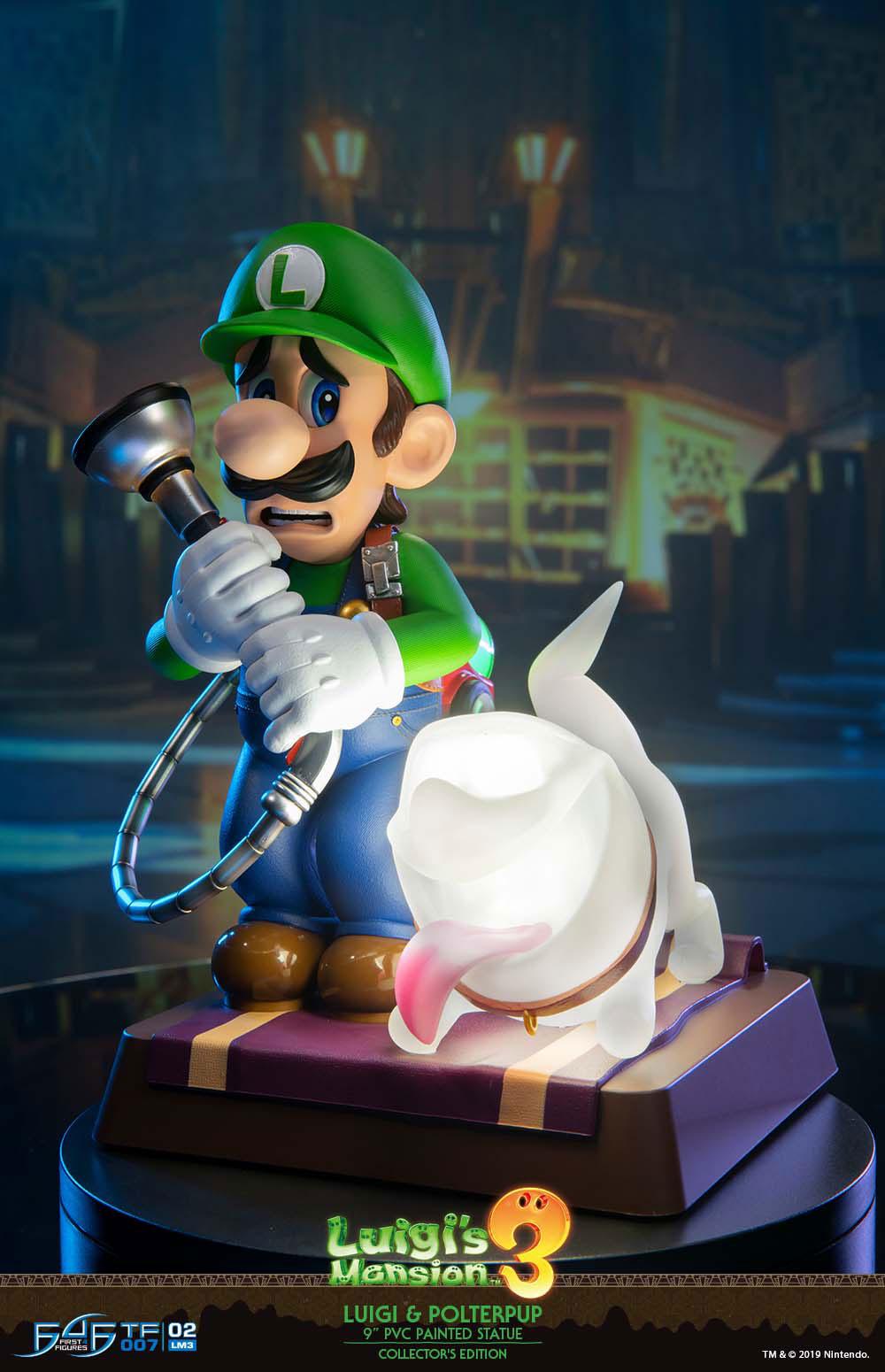 Luigis mansion 3 store statue first 4 figures