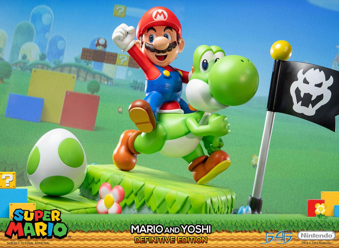 First Yoshi Super Mario – Mario and Yoshi Definitive Edition – First 4 Figures