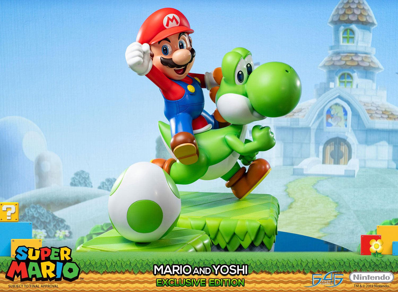 First4Figures Super Mario - Mario & Yoshi Standard Edition SMMAYST First4Figures Super Mario - Mario & Yoshi Standard Edition SMMAYST