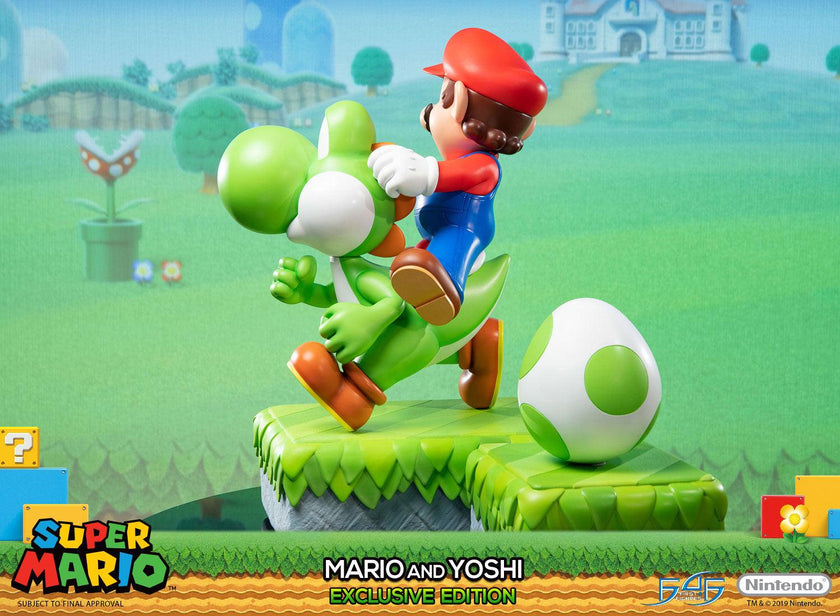Super Mario – Mario and Yoshi Exclusive Edition – First 4 Figures