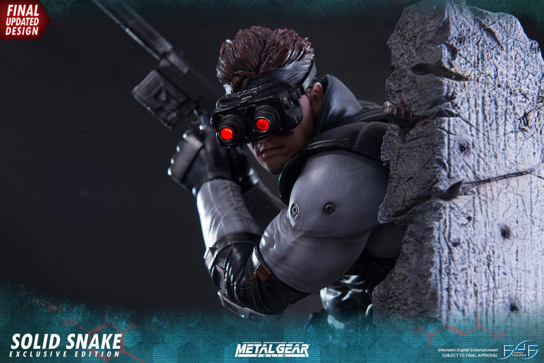 Solid Snake Rip Solid Snake (Exclusive) – First 4 Figures