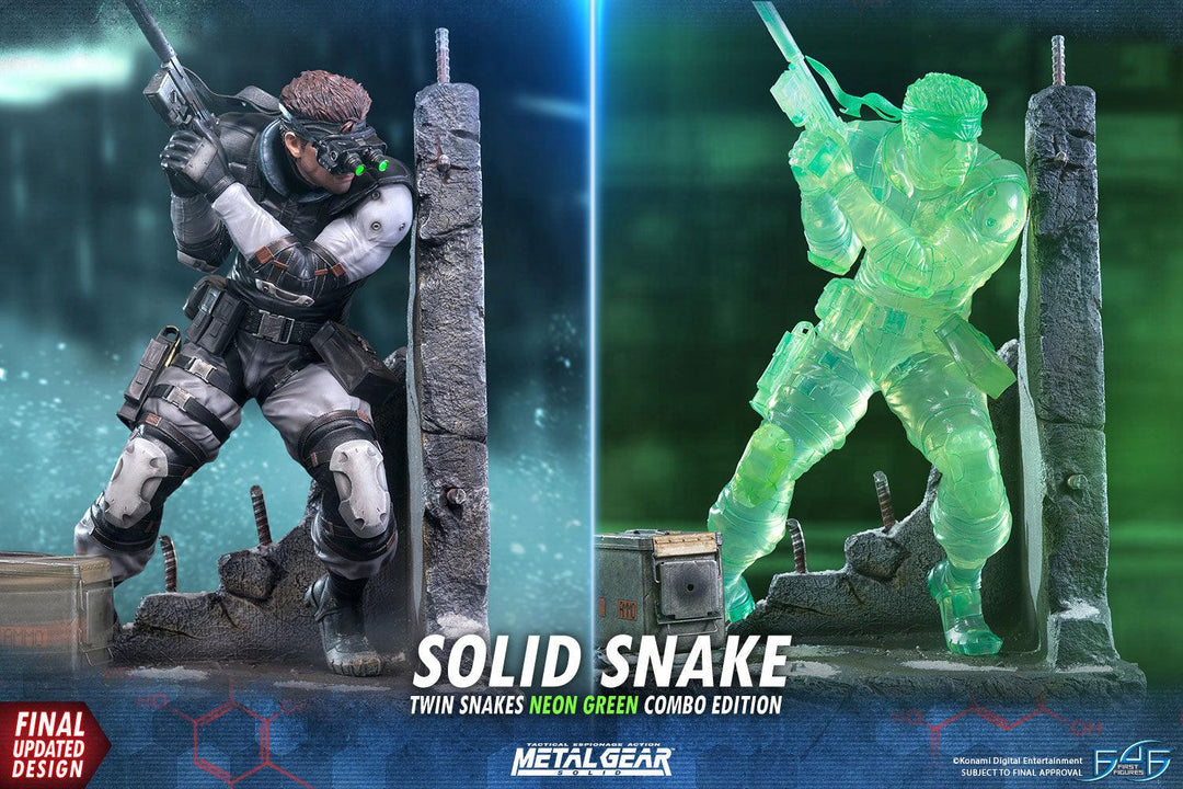 Solid Snake Color Solid Snake – First 4 Figures