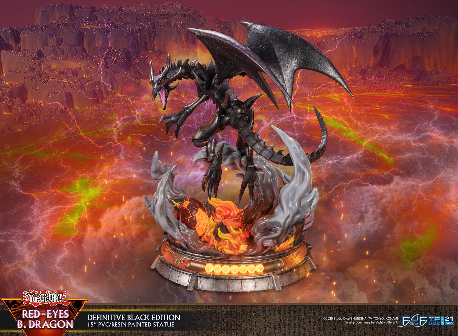 Yu-Gi-Oh! – Red-Eyes B. Dragon (Definitive Black Edition) – First 4 Figures