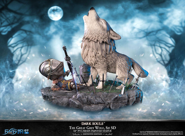 Dark Souls™ - The Great Grey Wolf Sif SD PVC Statue (Definitive Edition)  (sifsd-def-02.jpg)