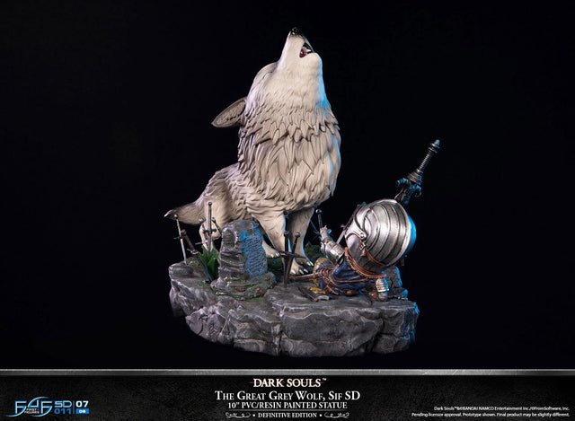 Dark Souls™ - The Great Grey Wolf Sif SD PVC Statue (Definitive Edition)  (sifsd-def-18.jpg)