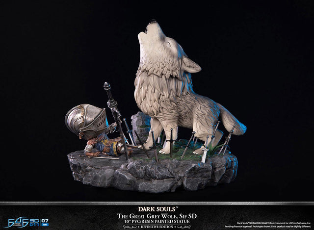 Dark Souls™ - The Great Grey Wolf Sif SD PVC Statue (Definitive Edition)  (sifsd-def-23.jpg)