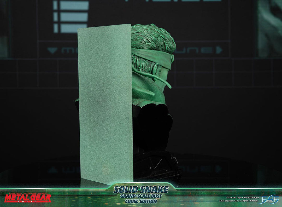 Snake Mgs4 Codec Metal Gear Solid - Solid Snake Grand-Scale Bust (Codec Edition GSB ...
