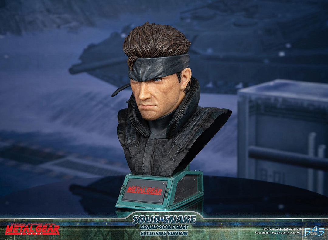 Metal Gear Solid - Solid Snake Grand-Scale Bust (Exclusive Edition GSB ...