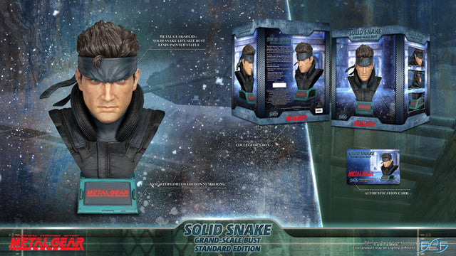 Metal Gear Solid - Solid Snake Grand-Scale Bust (Standard Edition GSB) (solidsnake_gsb_st_4k.jpg)