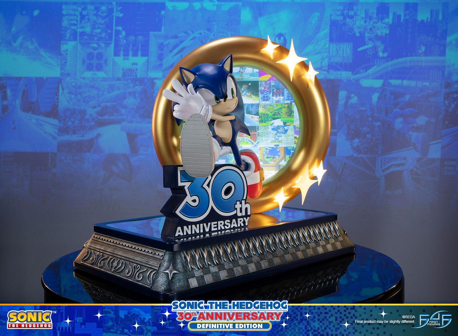 Sonic the Hedgehog 30th Anniversary (Definitive) – First 4 Figures