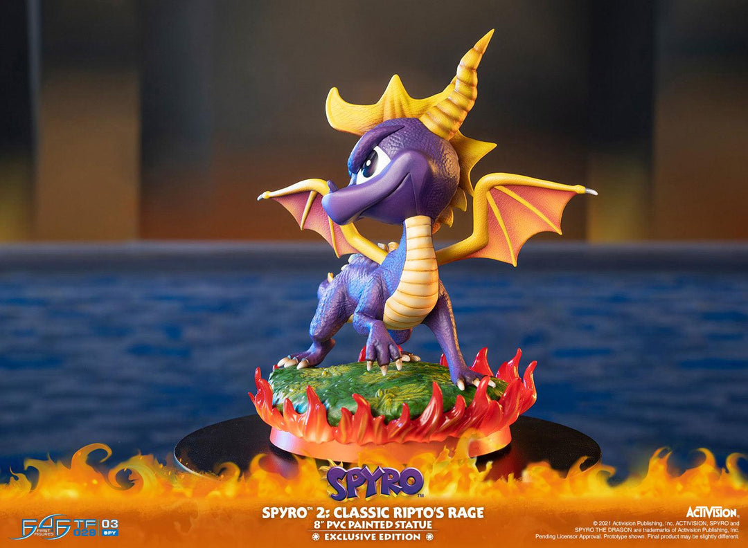 4 premières figurines Spyro 2 Standard Edition Classic Ripto's Rage 4 premières figurines Spyro 2 Standard Edition Classic Ripto's Rage