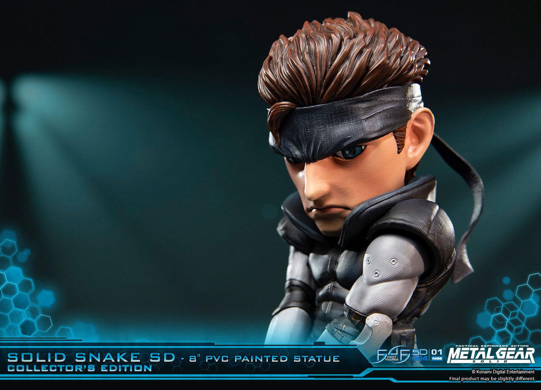 Solid Snakde Solid Snake SD Collectors Edition – First 4 Figures