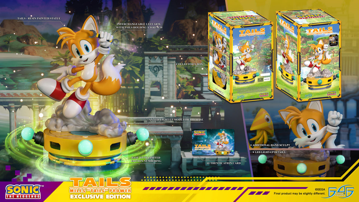 06 Tails Sonic The Hedgehog - Tails Exclusive Edition – First 4 Figures