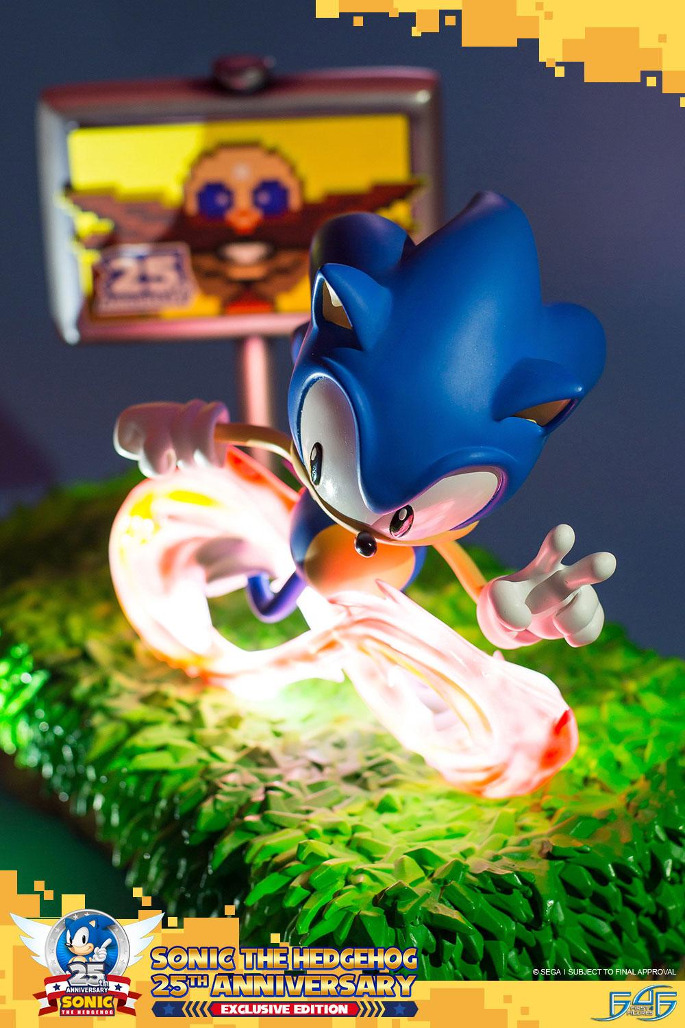 Sonic the Hedgehog 25th Anniversary (Exclusive) – First 4 Figures