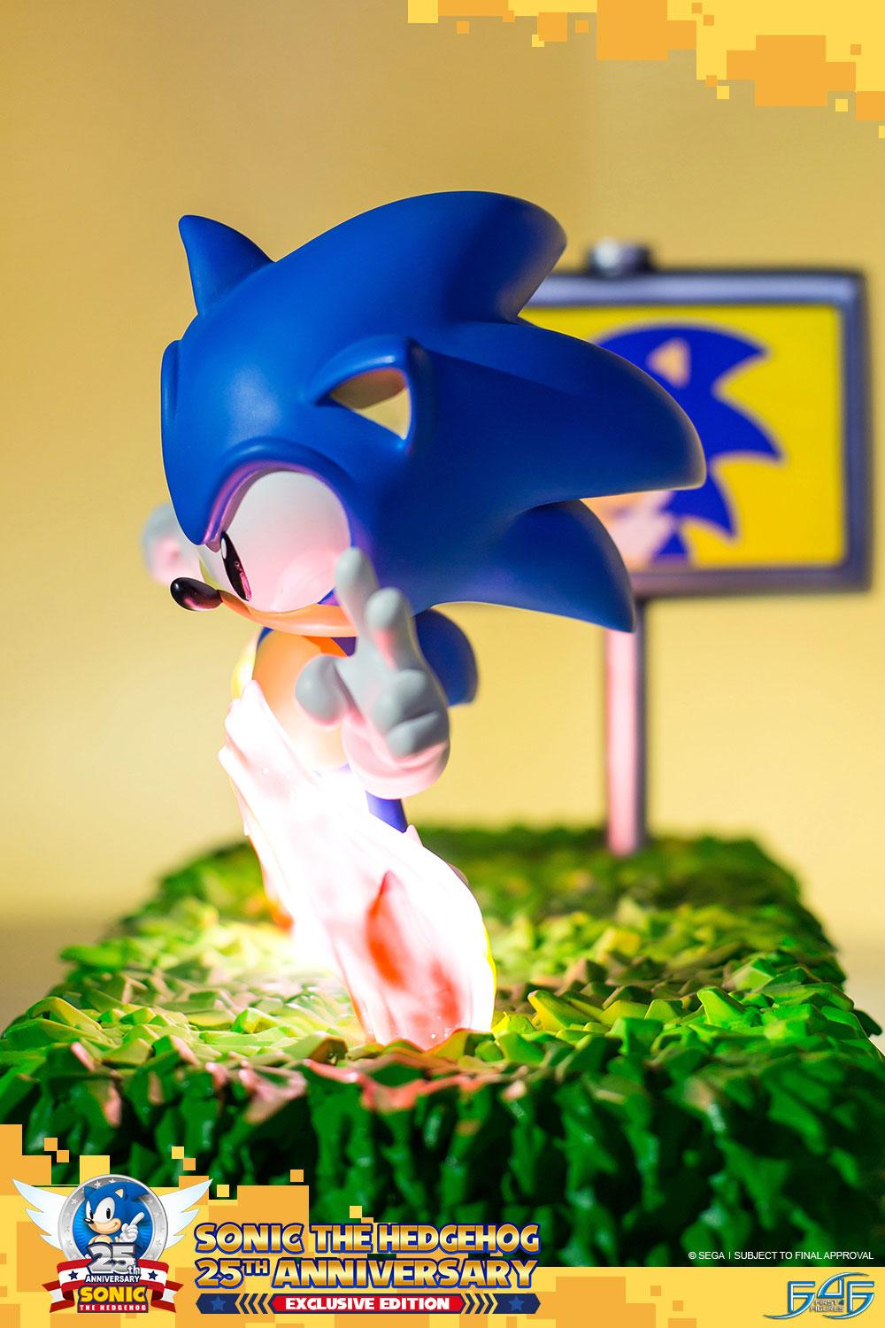 Sonic the Hedgehog 25th Anniversary (Exclusive) – First 4 Figures